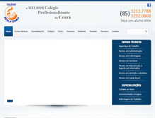 Tablet Screenshot of colegioelite.com.br